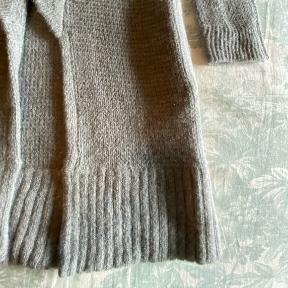 Boden Grey Mohair-Blend Open Front Cardigan - Picture 8 of 13